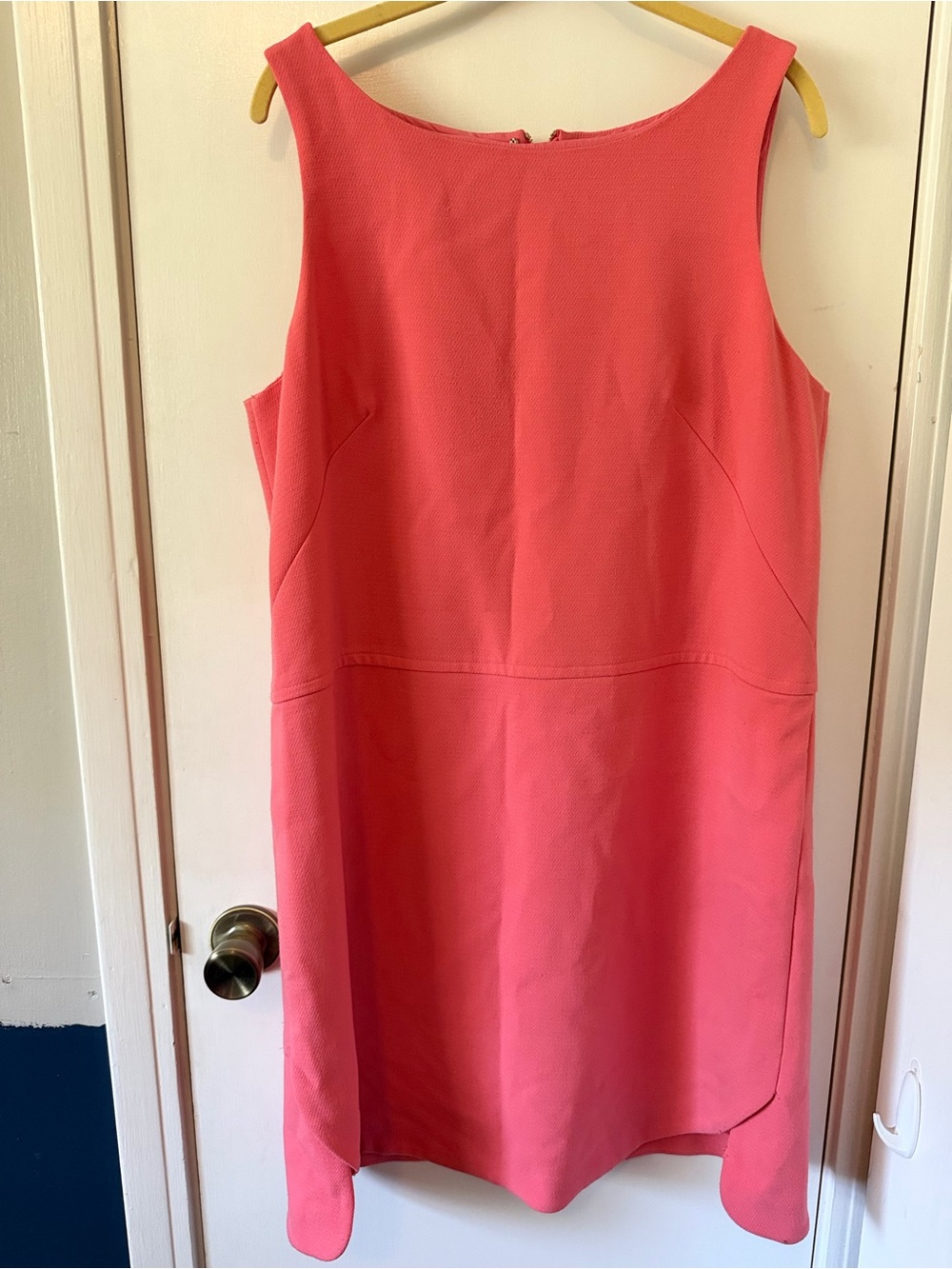Ann Taylor Pink Sleeveless Shift Dress